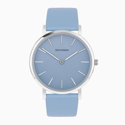 Sekonda blue face watch sales