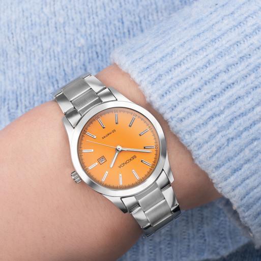 Neon orange sales watch