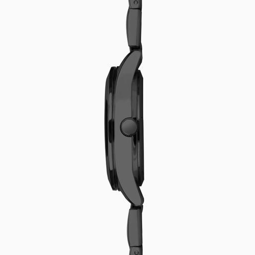 Sekonda Taylor Ladies Watch | Black Alloy Case & Stainless Steel Bracelet with Black Dial | 40621
