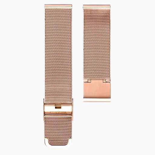 Rose gold on sale mesh band watch