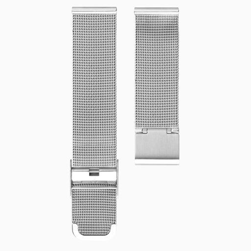 Silver mesh watch band hot sale