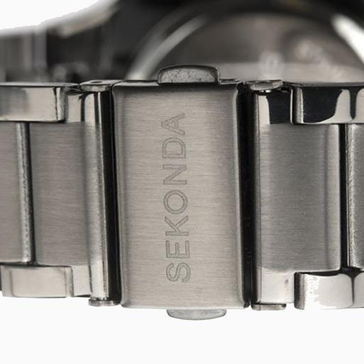 Sekonda gunmetal sales gents watch