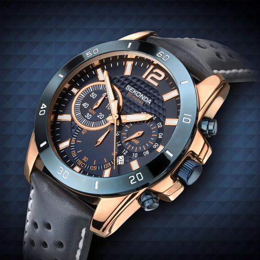 Sekonda gents sales chrono watch