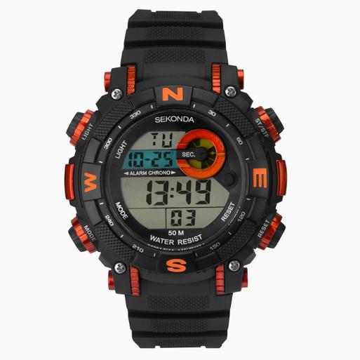 Sekonda digital dual time watch best sale