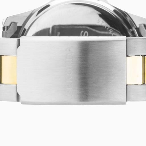 Sekonda men's two tone bracelet watch top
