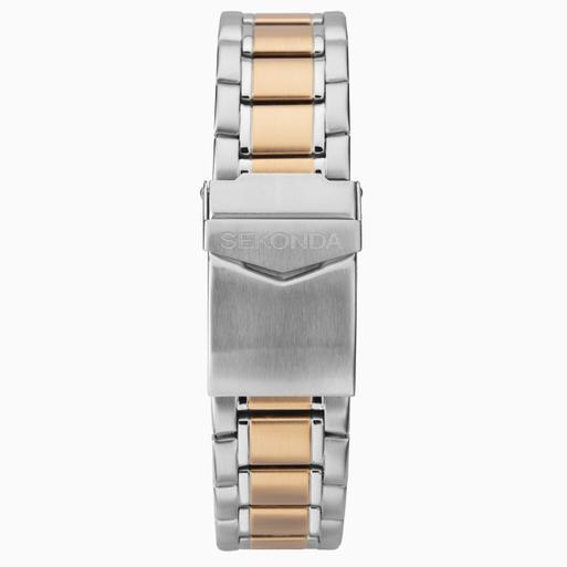 Sekonda men's two tone bracelet watch cheap