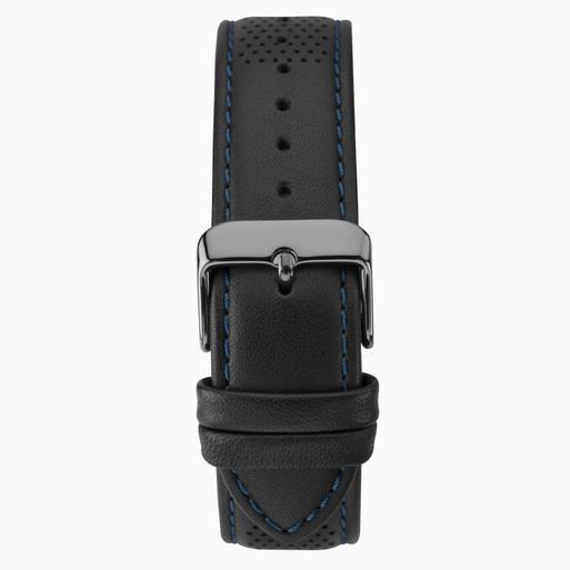 Sekonda Mens Classic Watch 1773 Round 44mm Black Leather