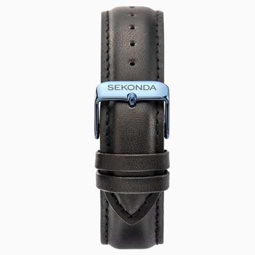 Sekonda Classic Men's Watch | Blue Case & Leather Strap with Blue Dial | 1843