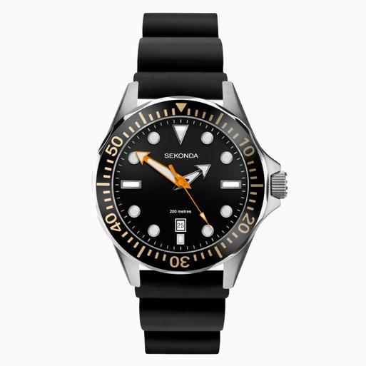 Sekonda sports watch rubber strap