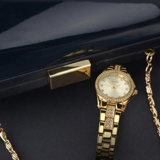 Sekonda Ladies Dress Watch 2020 Round Gold Alloy Bracelet