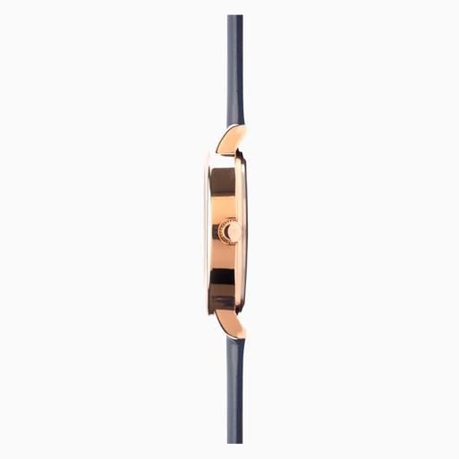 Sekonda Classic Ladies Watch | Rose Gold Case & PU Strap with Blue Dial | 2136