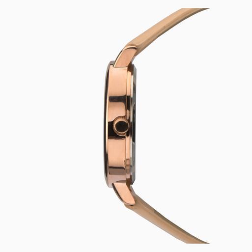 Sekonda Ladies Watch | Rose Gold Case & PU Strap with Silver Dial | 2137