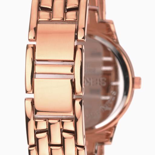 Sekonda Charlotte Ladies Watch | Rose Gold Case & Alloy Bracelet with Rose Gold Dial | 2400