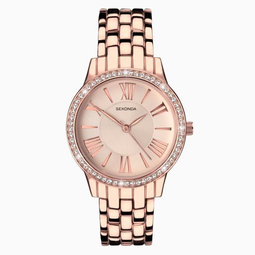 Sekonda editions ladies watch rose gold discount
