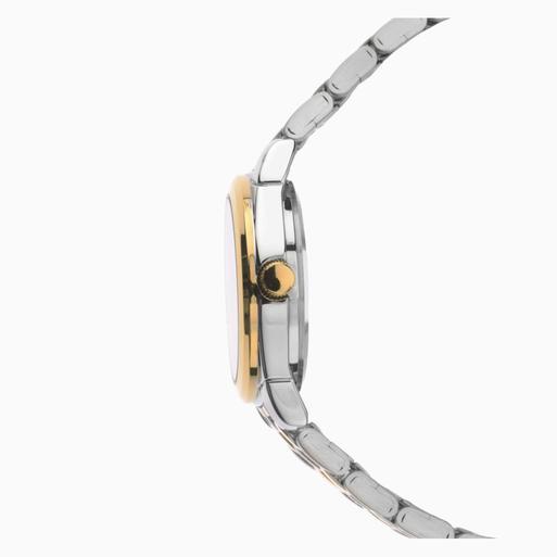 Sekonda Classic Ladies Watch | Two Tone Case & Stainless Steel Bracelet with Silver White Dial | 2462
