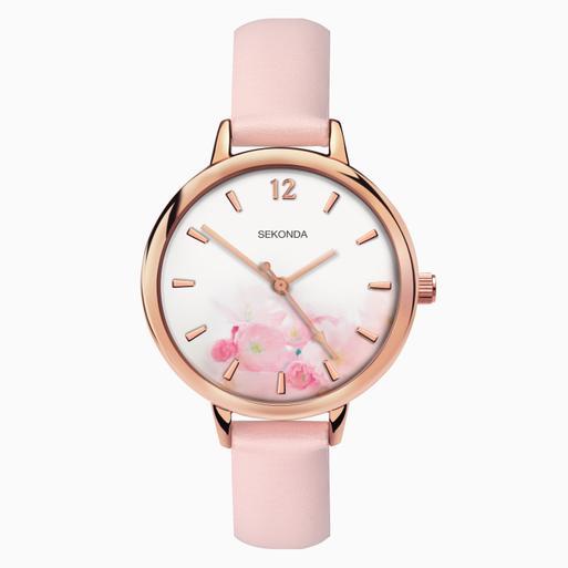 Sekonda Ladies Fashion Watch 2625 Round 35mm Pink