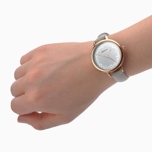 Grey strap cheap watch ladies