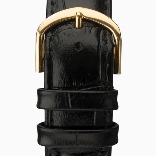 Sekonda gents watch black leather strap multi dial hot sale