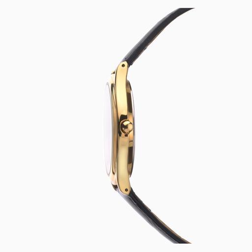 Sekonda Easy Reader Men's Watch | Gold Case & Leather Upper Strap with White Dial | 3623