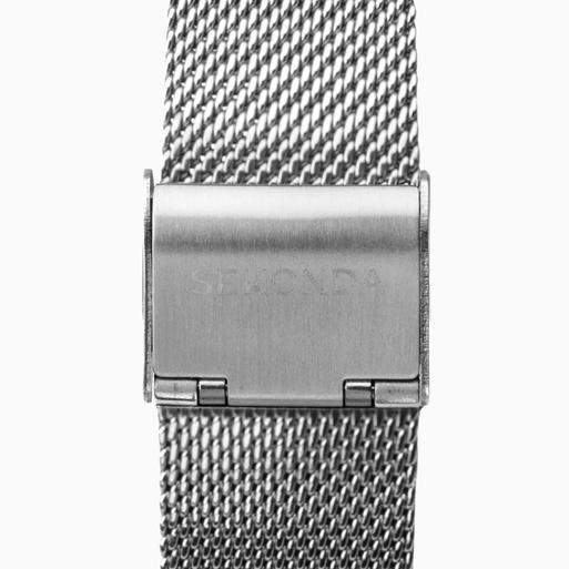 Sekonda Celeste Ladies Watch | Rose Gold Case & Stainless Steel Mesh Bracelet with Silver White Dial | 40028