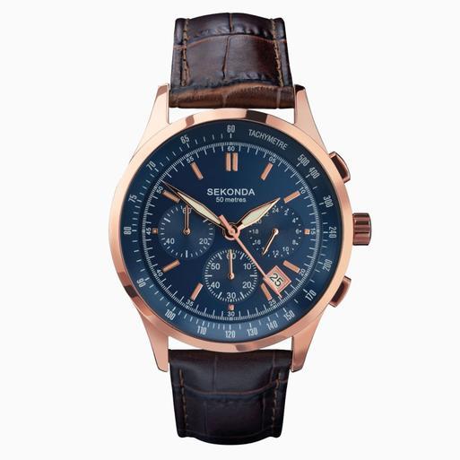Sekonda cheap blue watch