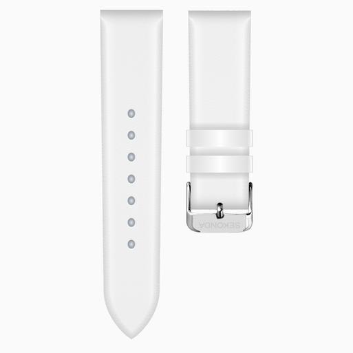 Sekonda White Faux Leather 20mm Strap