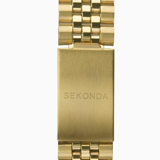 Sekonda men's gold new arrivals plated bracelet watch