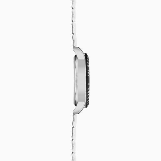Sekonda Velocity Chronograph Men's Watch | Silver Case & Stainless Steel Bracelet with Red Dial | 1914