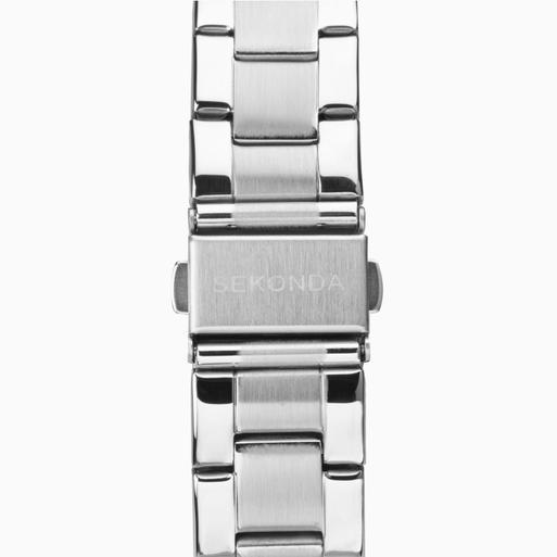 Sekonda Taylor Men's Watch | Silver Case & Stainless Steel Bracelet with Silver White Dial | 1945