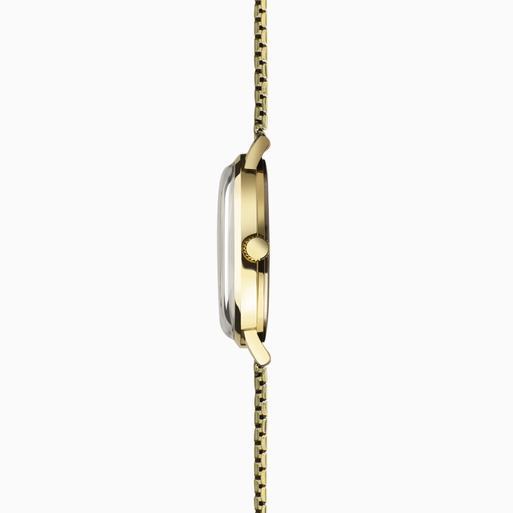 Sekonda Originals Men's Watch | Gold Case & Stainless Steel Bracelet with Cream Dial | 1952