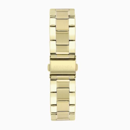 Sekonda Taylor Men's Watch | Gold Case & Stainless Steel Bracelet with Green Dial | 1996