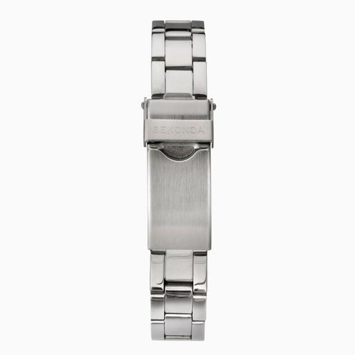 Sekonda Catherine Ladies Watch Gift Set | Silver Alloy Case & Stainless Steel Bracelet with Blue Mother of Pearl Dial | 49037