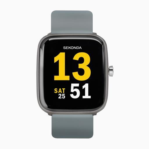 Sekonda Motion Smart Watch | Grey Case & Silicone Strap | 30010