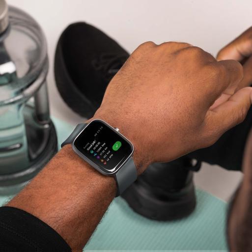 Sekonda Motion Smart Watch | Grey Case & Silicone Strap | 30010