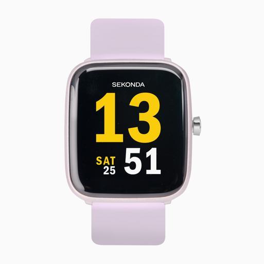Sekonda Motion Smart Watch | Lilac Case & Silicone Strap | 30015