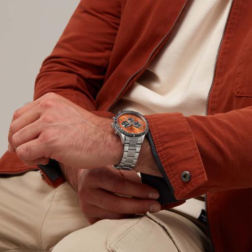 Sekonda orange watch cheap