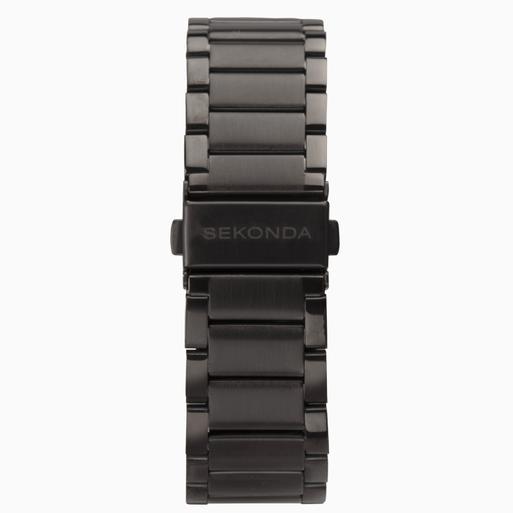 Sekonda Wilson Men's Watch | Gunmetal Case & Stainless Steel Bracelet with Green Dial | 30045