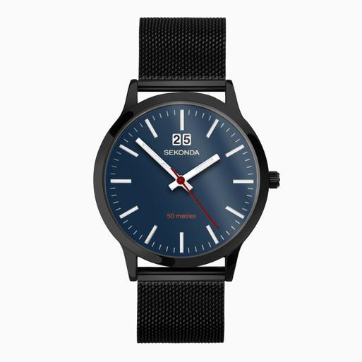 Sekonda Nordic Men s Classic Watch 30075 Round Black