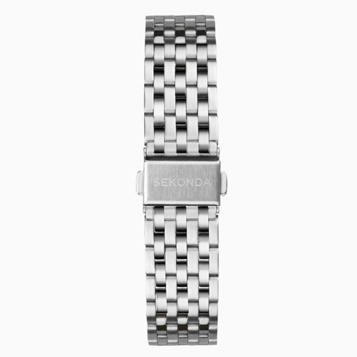 Sekonda Maverick Men's Watch | Silver Case & Silver Stainless Steel Bracelet with Blue Dial | 30077