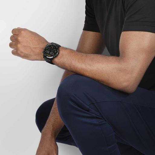 Sekonda Active Plus Smart Watch | Black Alloy Case & Black Silicone Strap | 30155