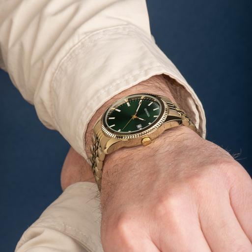 Sekonda gold watch mens sale
