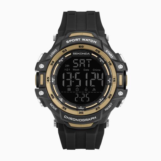 Sekonda Crossfell Digital Men s Watch 30162 Round Black