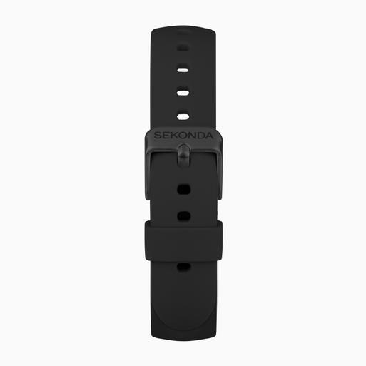 Sekonda Track Smart Watch | Black Case & Silicone Strap | 30171
