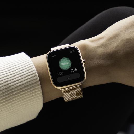Sekonda Motion Plus Smart Watch | Rose Gold Alloy Case & Stainless Steel Mesh Bracelet | 30220