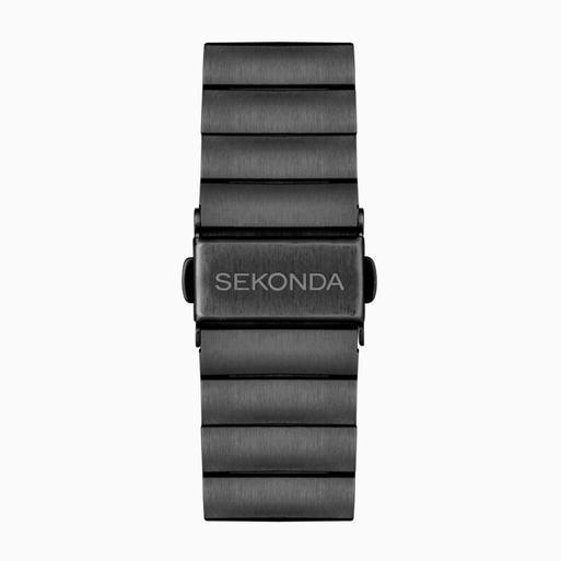 Sekonda Motion Plus Smart Watch | Black Alloy Case & Stainless Steel Bracelet | 30223