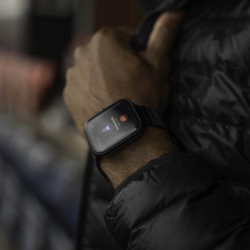 Sekonda Motion Plus Smart Watch | Black Alloy Case & Stainless Steel Bracelet | 30223
