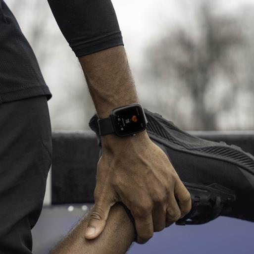 Sekonda Motion Plus Smart Watch | Black Alloy Case & Silicone Strap | 30225