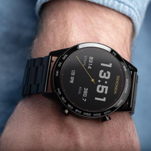 Sekonda black new arrivals