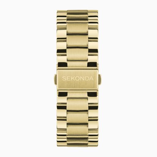 Sekonda Active Plus Smart Watch | Gold Alloy Case & Stainless Steel Bracelet | 30227