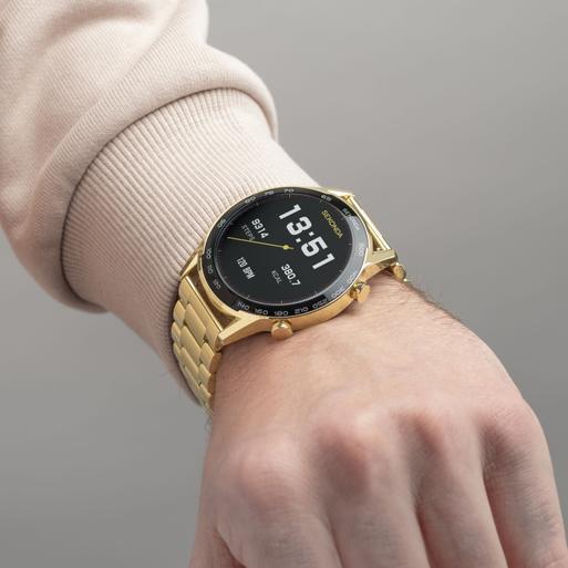 Gold mens smartwatch online